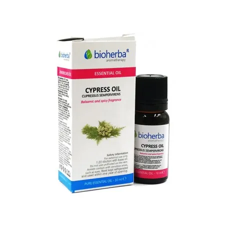 Cypress Essential Oil, 10 ml