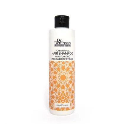 Moisturising shampoo with honey and milk for normal hair, 250 ml