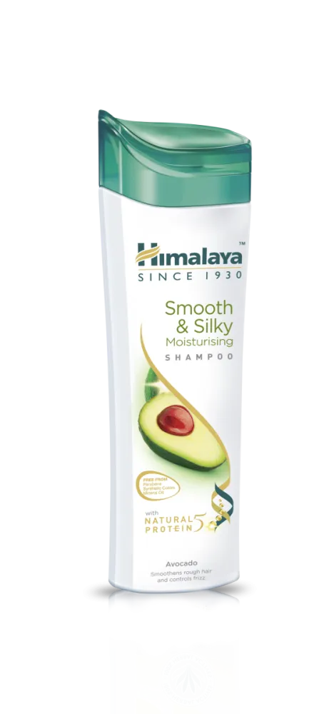 Moisturising shampoo silk smooth hair with avocado, 400 ml