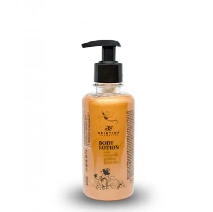 Body lotion with gold particles §cocoa