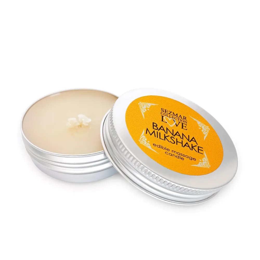 Banana massage candle