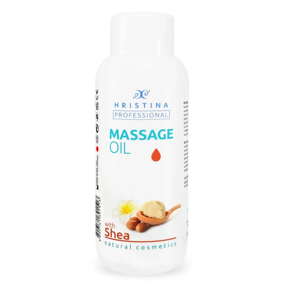 Massage oil with shea, 150 ml