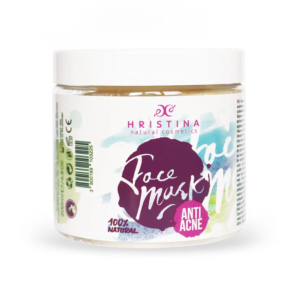 Face mask anti acne, 200 ml