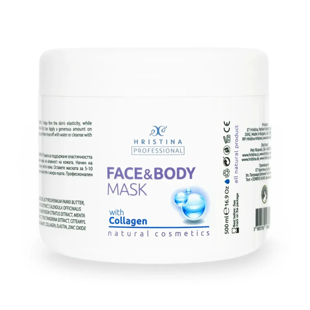 Collagen face and body mask, 500 ml