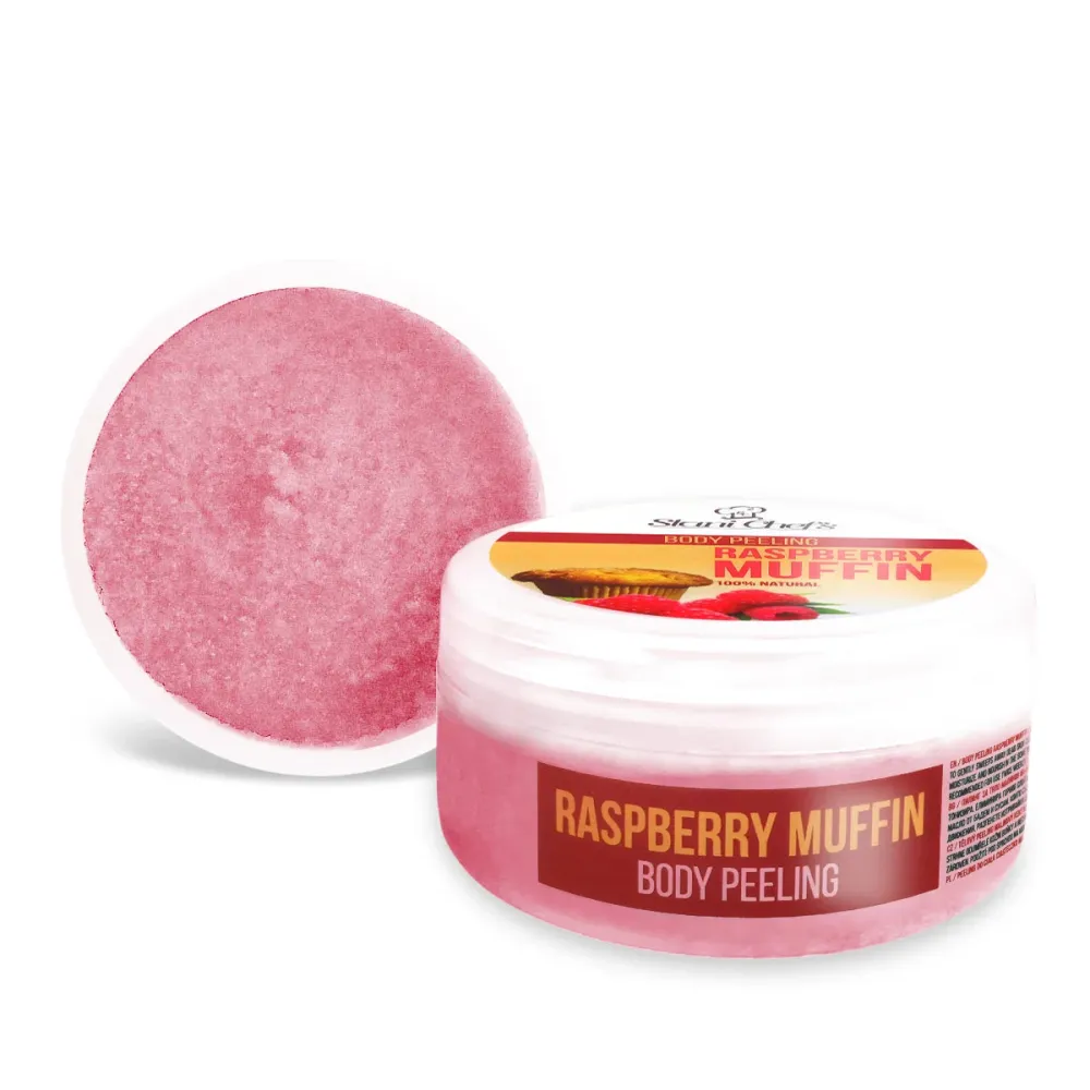 Raspberry body scrub, 250 ml
