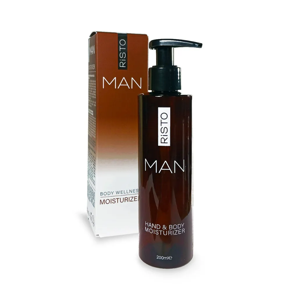 Risto men's moisturising hand cream and body, 200 ml