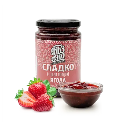 Сладко от цели ягоди, 380 г