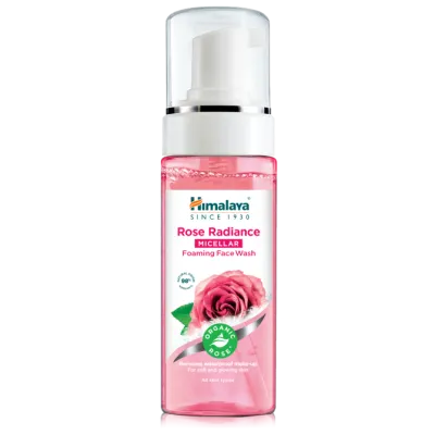 Micellar foam for cleansing of face, with rose, 150 ml