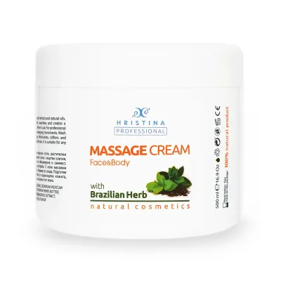 Brazilian herb massage cream, 500 ml