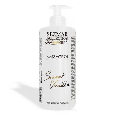 Sweet vanilla massage oil, 500 ml
