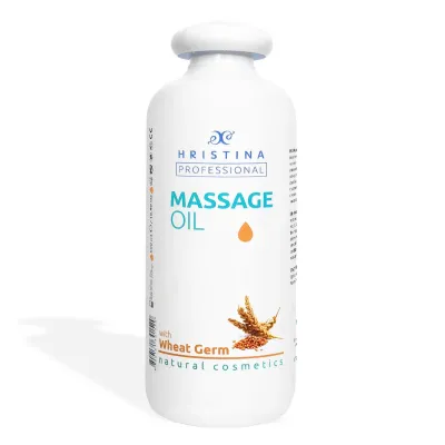 Massage oil with wheat germ oil, 500 ml