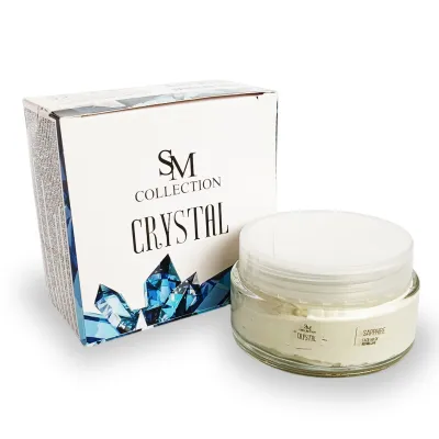 Face mask with powder from sapphire, 100 ml