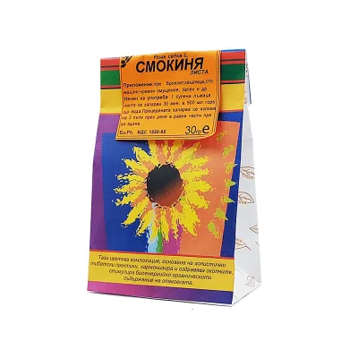 Смокиня, изсушени листа, 50 гр.