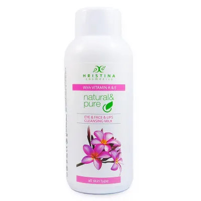 Cleansing milk with vitamins A+E, 150 ml