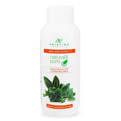 Cleansing milk with sage, 150 ml