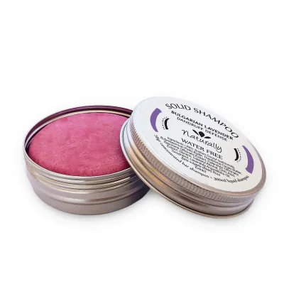 Твърд шампоан против пърхут с Лавандула, 58 гр