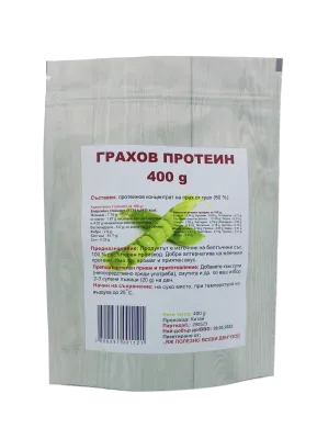 Грахов протеинов изолат - 400 гр.