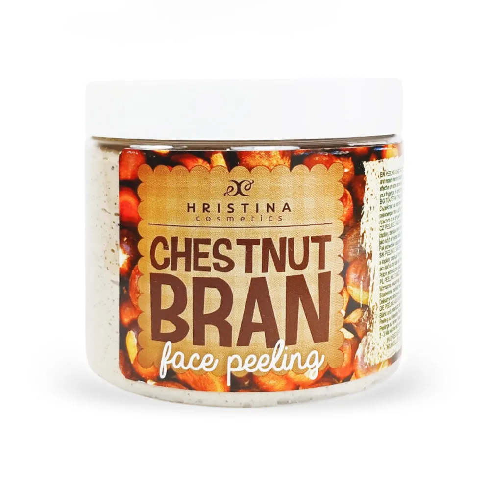 Chestnut facial bran, 200 ml